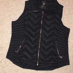 Calvin Klein Black Bubble Vest